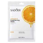 ماسک ورقه ای ویتامین سی سادور Sadoer Sadoer vitamin C sheet mask