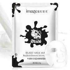 ماسک نقابی صورت images مدل شیر گاو حجم 25 میلی لیتر