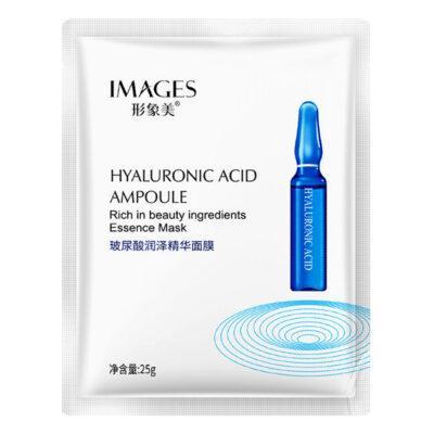 ماسک ورقه ای آمپول هیالورونیک اسید ایمیجز - کاهش چین و چروک های پوست و نواحی اطراف چشم ا Hyaluronic acid ampoule sheet
