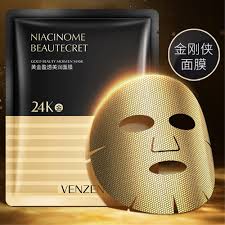 ماسک ورقه ای طلا 24k ونزن حجم 25 گرم