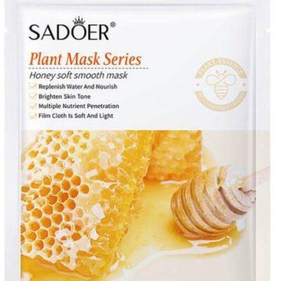 ماسک ورقه ای SADOER مدل عسل حجم 25 گرمی ا SADOER HONY SMOOTHING MASK