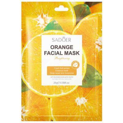ماسک ورقه ای پرتقال سادور SADOER orange sheet mask
